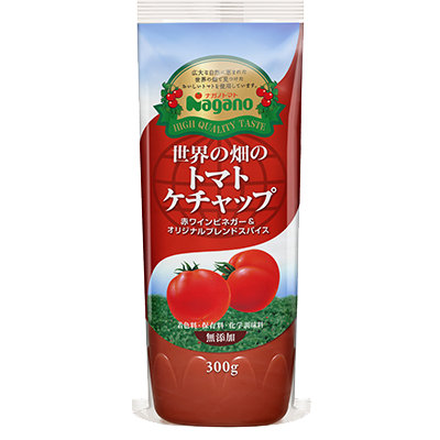 世界の畑のトマトケチャップ 300ｇ 商品情報 ナガノトマト